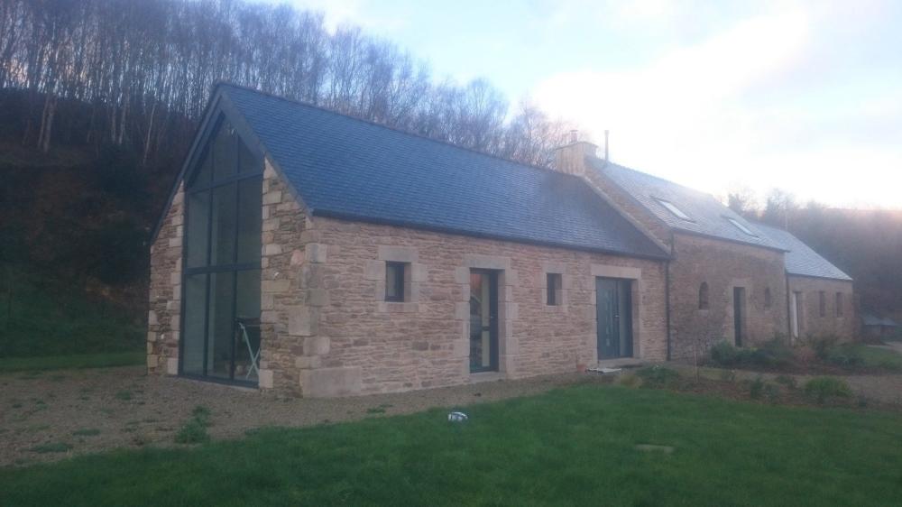 Rénovation de maison près de Morlaix